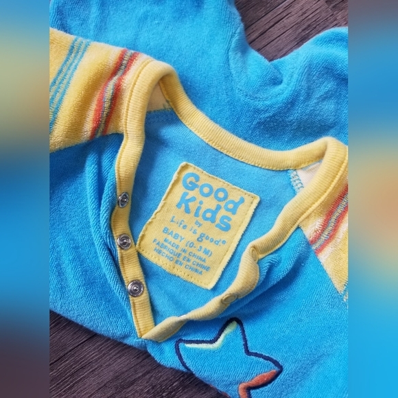 Life Is Good Terry Cloth One Piece Outfit - Picture 3 of 3